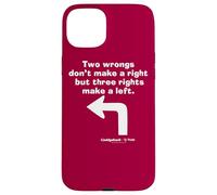 Carcasa para iPhone 15 Plus Caddyshack Two Wrongs Don't Make a Right