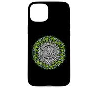 Carcasa para iPhone 15 Plus Calendario Azteca símbolo Maya Antiguo Mexicano