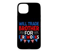 Carcasa para iPhone 15 Plus Cambiará a Brother por Fuegos Artificiales