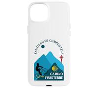 Carcasa para iPhone 15 Plus Camino Finisterre Bicicleta Hombre Santiago de Compostela 2026