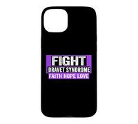 Carcasa para iPhone 15 Plus Camisa de concientización sobre el síndrome de Dravet - Combate el síndrome de Dravet