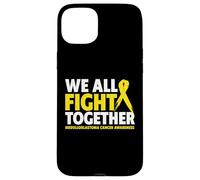 Carcasa para iPhone 15 Plus Camiseta We All Fight Together Meduloblastoma Conciencia