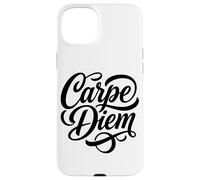 Carcasa para iPhone 15 Plus Carpe Diem aprovecha el día Idioma Latino