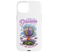 Carcasa para iPhone 15 Plus Carried by Dreams Lifted by Hot Air Balloons