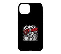 Carcasa para iPhone 15 Plus Cato El Joven Romano República Estoica Libertad