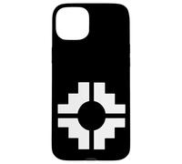 Carcasa para iPhone 15 Plus Chakana Cruz Símbolo Inca Andino Antiguo Perú Arte Espiritual