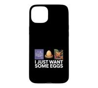 Carcasa para iPhone 15 Plus Chicken Farmer I Just Want Some Eggs