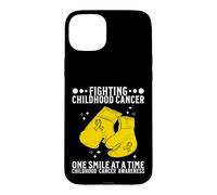 Carcasa para iPhone 15 Plus Childhood Cancer Awareness Kids Boy Childhood Cancer Warrior