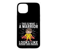 Carcasa para iPhone 15 Plus Childhood Cancer Awareness Kids Childhood Cancer Warrior