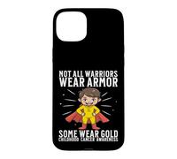 Carcasa para iPhone 15 Plus Childhood Cancer Awareness Kids Childhood Cancer Warrior