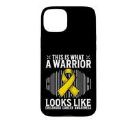 Carcasa para iPhone 15 Plus Childhood Cancer Awareness Month Childhood Cancer Warrior