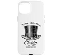 Carcasa para iPhone 15 Plus Chopin Poeta del Piano Música Clásica