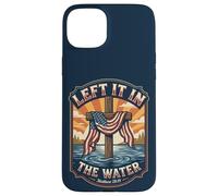 Carcasa para iPhone 15 Plus Christian American Baptism Let It In The Water Matthew 28