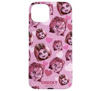 Carcasa para iPhone 15 Plus Chucky and Tiffany Hearts All-Over Print