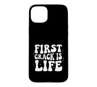 Carcasa para iPhone 15 Plus Coffee Roaster First Crack Is Life Retro Roasting Design