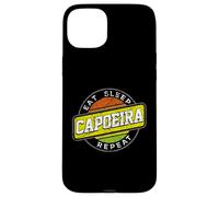 Carcasa para iPhone 15 Plus Comer Dormir Capoeira Repetir Danza Acrobacia Artes Marciales