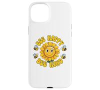 Carcasa para iPhone 15 Plus Common Sunflower Inspirational Motivation Bee Happy Bee Kind