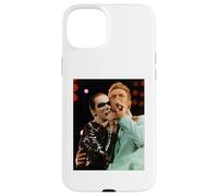 Carcasa para iPhone 15 Plus Concierto de Annie Lennox & David Bowie Freddie Mercury en Vivo