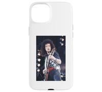 Carcasa para iPhone 15 Plus Concierto Tributo a Queen Brian May Freddie Mercury 1992
