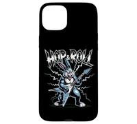 Carcasa para iPhone 15 Plus Conejo de Guitarra eléctrica Hop and Roll Heavy Metal Easter Bunny