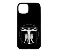 Carcasa para iPhone 15 Plus Conga Marching Band DA Vinci Percusionista Vintage