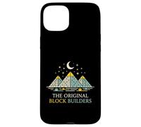 Carcasa para iPhone 15 Plus Constructores de Bloques Originales Investigador de la civilización Antigua