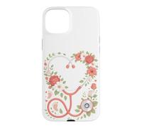 Carcasa para iPhone 15 Plus Coquette Bow OB GYN Obstetrician Womens Health