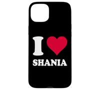 Carcasa para iPhone 15 Plus Corazón Rojo Me Encanta Shania