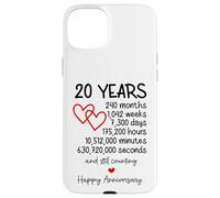 Carcasa para iPhone 15 Plus Corazones entrelazados, símbolo de Amor, romántico, diseño Minimalista