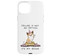 Carcasa para iPhone 15 Plus Corgi Último Lugar El Fracaso Es Mi Reino