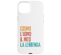 Carcasa para iPhone 15 Plus Cosimo L'Uomo Il Mito La Leggenda Festa di Compleanno