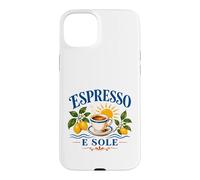 Carcasa para iPhone 15 Plus Costa de Amalfi Italia Espresso E Sole Italiano Verano