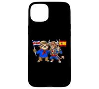 Carcasa para iPhone 15 Plus Costa Rica España Raíces Bandera Costarricense Español