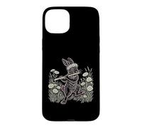 Carcasa para iPhone 15 Plus Cottagecore Flautista Músico de Viento de Madera