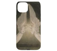 Carcasa para iPhone 15 Plus Cristo en el Sepulcro custodiado por ángeles (William Blake)