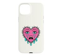 Carcasa para iPhone 15 Plus Crying Heart Tattoo - Traditional Old School Tattooed Inked