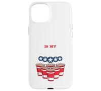 Carcasa para iPhone 15 Plus Cualquier Agujero es mi Objetivo: Juego de Fiesta Pong, Beirut Uni/College