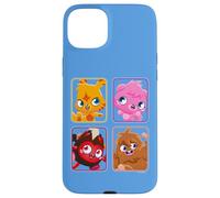 Carcasa para iPhone 15 Plus Cuarteto de Monstruos de Moshi Katsuma Poppet Diavlo Furi