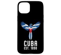 Carcasa para iPhone 15 Plus Cuba 1898 Bandera Cubana Cubanos Cubano Tocororo Cubano Trogon