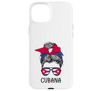 Carcasa para iPhone 15 Plus Cuban Cubana Girl Cuban Heritage Cuba Flag
