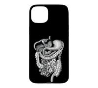 Carcasa para iPhone 15 Plus Cuerpo Humano Órganos internos Anatomía Gráfico Regalo Hombres Mujeres