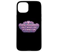 Carcasa para iPhone 15 Plus Cuidar a los Animales no es lo Que Hago Es quien Soy Mujer Veterinaria