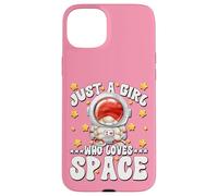 Carcasa para iPhone 15 Plus Cute Astronaut GNOME Graphic For Just A Girl Who Loves Space