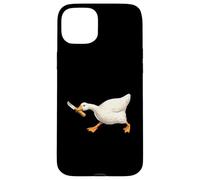 Carcasa para iPhone 15 Plus Cute but Dangerous Duck with Knife Funny Silly Duck Meme