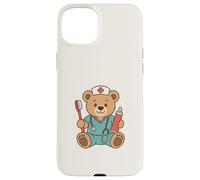 Carcasa para iPhone 15 Plus Cute Dental Nurse Teddy Bear Student Dentist Office Staff