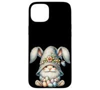 Carcasa para iPhone 15 Plus Cute Easter Rabbit For Women and Girls Easter Bunny GNOME