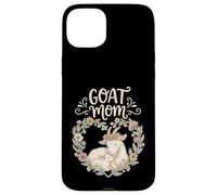 Carcasa para iPhone 15 Plus Cute Floral Goat Mom Homestead Farmer Mother