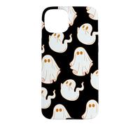Carcasa para iPhone 15 Plus Cute Spooky Ghost Pastel Goth Retro Groovy Halloween Black