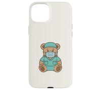 Carcasa para iPhone 15 Plus Cute Surgical Nurse Teddy Bear Student Operating Room Staff