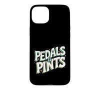 Carcasa para iPhone 15 Plus Cyclist Beer Lover Pedals & Pints Bike Brew